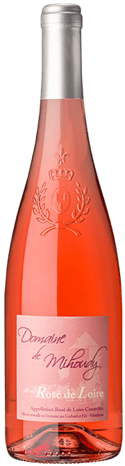 Garrada do vinho Rose de Loire 2021