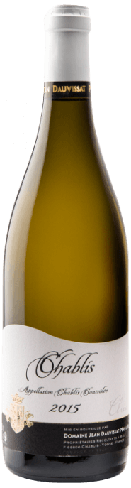 Garrada do vinho Chablis Cuvée Claire 1,5L