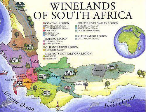 O vinho na África do Sul
