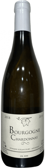 Garrada do vinho Bourgogne Chardonnay