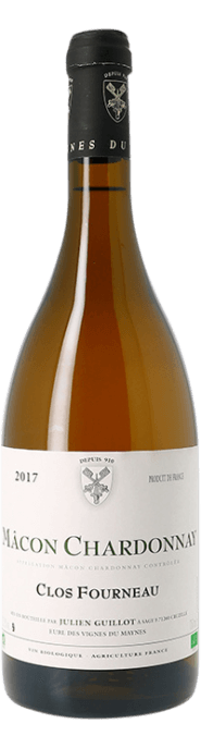 Garrada do vinho Macon Chardonnay Clos Fourneau