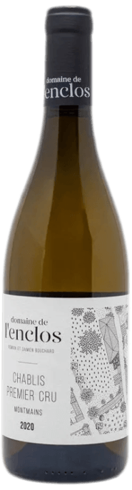 Garrada do vinho Chablis 1er Cru Montmains