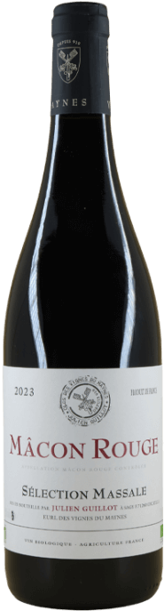 Garrada do vinho Mâcon Rouge Sélection Massale