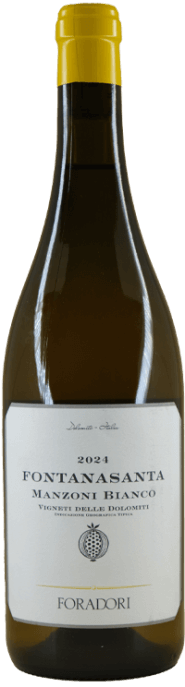 Garrada do vinho Fontanasanta Manzoni Bianco