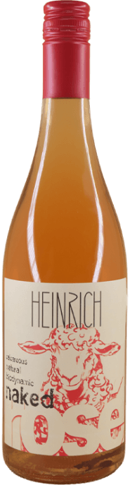 Garrada do vinho Naked Rose