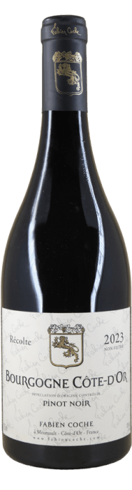Garrada do vinho Bourgogne Cote d’Or Rouge