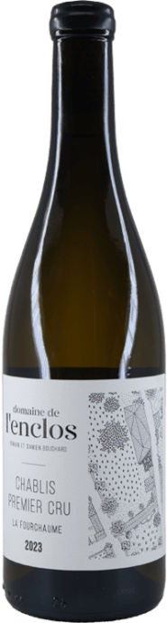 Garrada do vinho Chablis 1er Cru Fourchaume